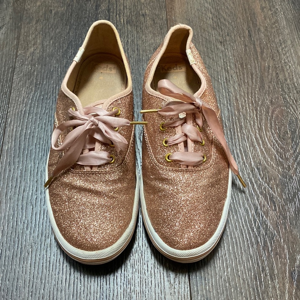 Kate Spade glitter keds